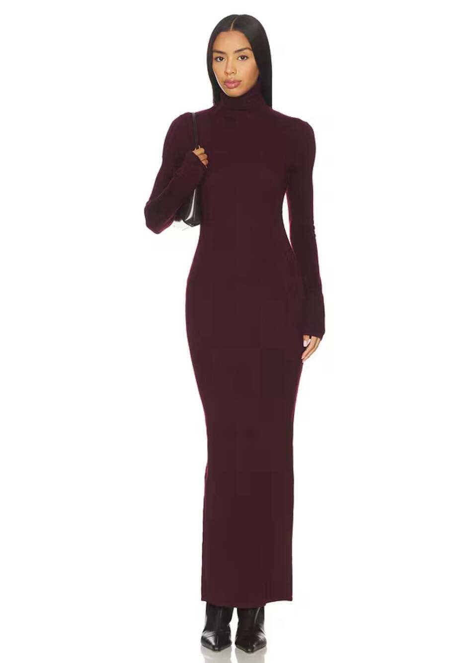 Lovers and Friends Emaline Maxi Dress in Burgundy Sz S